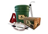 2-Gallon Home Beer Brewing Kit with American Amber Ale - Complete Homebrew Starter Set - Ideal Beginners Beer Making Kit with Everything to Make Your Own Craft Brew - Many Refill Kits Available 