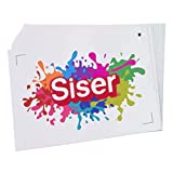 Siser EasyColor DTV 8.4' x 11' Sheets - Inkjet Printer Compatible Heat Transfer Vinyl (15 Sheets)
