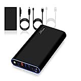 BatPower ProE 2 ES7B 98Wh MS Surface Power Bank for Surface Pro X 8 7 6 5 4 3 2 RT Go Surface Book 3 2 1 External Battery Surface Laptop 4 3 2 1 Portable Charger, USB QC Fast Charge Tablet Smartphone