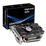 KAER AMD Radeon RX 550 4GB GDDR5 PC Gaming Video Graphics Card 3 Monitors of DP HDMI DVI-D 128-Bit DirectX 12 PCI Express 3.0 X8, 4K Gaming Computer Video Cards GPU