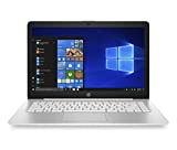 HP Stream 14-inch Laptop, Intel Celeron N4000, 4 GB RAM, 64 GB eMMC, Windows 10 Home in S Mode With Office 365 Personal For 1 Year (14-cb187nr, Diamond White)