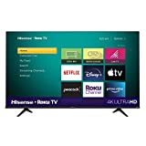 Hisense 65-Inch Class R6 Series Dolby Vision HDR 4K UHD Roku Smart TV with Alexa Compatibility (65R6G, 2021 Model)