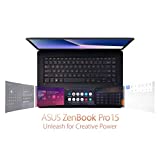 ASUS ZenBook Pro 15 Laptop, 15.6” UHD 4K Touch, Intel Core i9-8950HK, NVIDIA GeForce GTX 1050 Ti, 16GB DDR4 RAM, 512GB PCIe SSD, Backlit KB, Windows 10 Pro, UX580GE-XB74T