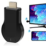 4K HDMI Wireless Display Adapter - WiFi 1080P Mobile Screen Mirroring Receiver Dongle to TV/Projector Receiver Support Windows Android Mac iOS