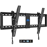 Mounting Dream TV Wall Mount for 42-86' TV, Tilting TV Mount with Level Adjustment Fits 16', 18', 24' Studs Easy for TV Centering, Wall Mount TV Bracket Max VESA 800x400mm, 120 LBS Loading, MD2263-XLK