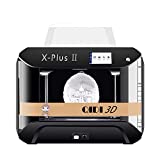 R QIDI TECHNOLOGY 3D Printer, Large Print Size,New Upgrade X-PlusⅡ Intelligent Industrial Grade 3D Printer,Printing with Nylon, Carbon Fiber, PC,High Precision Printing,10.6x7.9x7.9 Inch