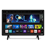 VIZIO 24-inch D-Series Full HD 1080p Smart TV with Apple AirPlay and Chromecast Built-in, Screen Mirroring for Second Screens, & 150+ Free Streaming Channels, D24f-J09, 2021 Model (Renewed)