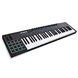 Alesis VI61 - 61 Key USB MIDI Keyboard Controller with 16 Pads, 16 Assignable Knobs, 48 Buttons and 5-Pin MIDI Out Plus Production Software Included