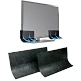 TV Speaker Passive Amplifier Set: Redirect Home Theater Sound Toward You, Not The Floor Without a Costly Soundbar. Improve Sound Clarity. Great Gift Idea for Mom, Dad, Audiophiles and Seniors