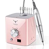 Ejiubas Nail Drill Machine 30000rpm, High Speed, Low Vibration, Low Heat, Low Noise, Professional Nail Drill Electric Efile Drill for Shaping, Buffing, Removing Acrylic Nails, Gel Nails