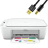 HP All-in-One Wireless Color Inkjet Printer, Print, Copy, Scan, Wireless USB Connectivity Mobile Printing with NeeGo 6 Feet Printer Cable