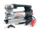VIAIR 88P - 00088 Portable Compressor Kit with Alligator Clamps, Tire Inflator, Tire Air Pump, 12V, 120 PSI, for Up to 33 Inch Tires