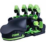 AZERON Cyborg Gaming Keypad – Programmable One Handed Gaming Keyboard for PC Gaming – with Analog Thumbstick and 29 Programmable Keys – 3D Printed Customized Keypad – for Righties (Green)
