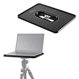 Selens Photography Laptop Computer Platform for Projector Tripod Stand, Pallet Projector Tray Holder for Foldable Laptop Tripod(1/4 3/8 Screw)