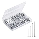 Mr. Pen- Nail Assortment Kit, 600pc, Small Nails, Nails, Nails for Hanging Pictures, Picture Hanging Nails, Finishing Nails, Hanging Nails, Picture Nails, Wall Nails for Hanging, Pin Nails