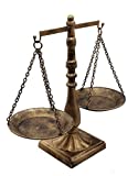 Vintage Style Metal Libra Jewelry Display Tray Cosmetic Organizer Storage , Bronze