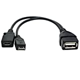 TV xStream USB Port Adapter, Micro OTG Cable and Power - Compatible with fireSticks, Streaming Media Devices, Rii and Logitech Keyboards, and Nintendo Switch, SNES, NES Classic (1 Pack)