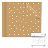 BYKITCHEN Air Fryer Oven Liners, 11x12 Inches, Nonstick Unbleached Rectangular Air Fryer Parchment Paper for Ninja Foodi Air Fryer Toaster Ovens, XL Air Fryer, Dehydrator and More (Set of 100)