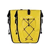 ROCKBROS Bike Panniers Waterproof Bike Rear Rack Bag Max 30L Large Capacity Bicycle Rack Trunk Panniers for Cycling Traveling Commuting