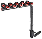 Venzo 5 Bicycle Bike Rack 2' Hitch Mount Car Carrier -for SUV Hatchback with 2' Hitch Holder