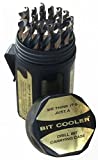 Drill America - KFD29J-PC 29 Piece Heavy Duty High Speed Steel Drill Bit Set with Black and Gold Finish in Round Case (1/16' - 1/2' x 64ths), KFD Series
