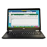 Dell Latitude E7470 14 inches Laptop, Core i7-6600U 2.6GHz, 16GB RAM , 512GB Solid State Drive, Windows 10 Pro 64Bit, CAM (Renewed)