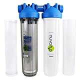 NuvoH2O Manor + Taste Complete Water Softener System, Includes 1 Manor Water Softener and 1 Taste Replacement Cartridge, Complete System