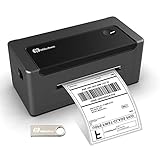 Thermal Label Printer - Milestone Shipping Label Printer, 4x6 Label Printer, Commercial Direct Thermal Label Maker, Work with Ebay,Shopify,UPS,Amazon,Etsy, Support Windows&Mac