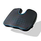 Seat Cushions for Office Chairs - Tailbone Pain Relief Cushion for Desk Chair, Premium Soft Hip Support Pillow for Hip Pain Relief, Office Chair Cushion for Butt, Back & Sciatica Pain Relief Pillow