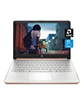 HP - 14-fq0060nr 14 Laptop, AMD 3020e, 4 GB RAM, 64 GB eMMC Storage, 14-inch HD Touchscreen, Windows 10 Home in S Mode, Long Battery Life, Microsoft 365, (14-fq0060nr, 2020) Pale Rose Gold