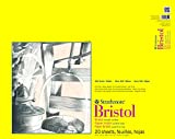 Strathmore 300 Series Bristol Smooth Pad, 19'x24' Tape Bound, 20 Sheets