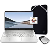 HP Pavilion Laptop (2021 Latest Model), AMD Athlon 3050U Processor, 32GB RAM, 1TB SSD, Long Battery Life, Webcam, HDMI, Bluetooth, WiFi, Silver, Win 10 + Oydisen Cloth