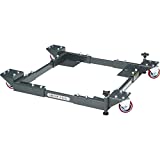 Shop Fox D2057A Adjustable Mobile Base, Small Charcoal Grey