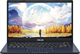 ASUS Flagship 14' HD Thin Light Laptop, Intel Celeron N4500(Up to 2.8GHz), 4GB RAM, 128GB eMMC + 128GB PCIe SSD, WiFi6, NumberPad, 10hr Battery Life, Win 11 Home S, w/GM Accessories