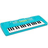 aPerfectLife Keyboard Piano for Kids, 37 Keys Music Early Learning Educational Child Keyboard Piano Toys - Boys and Girls Piano Keyboard for Ages 3-9 (Blue)