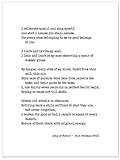 Walt Whitman Song of Myself Quote Print. Fine Art Paper, Laminated, or Framed. Multiple Sizes for Library, Home, Office, or School