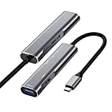 USB C to HDMI Adapter for Samsung DeX,Desktop Experience for Galaxy S22/S21/S20/S20 FE/Note20/Note10/TabS8/S7,DeX Station with HDMI 4K,USB3.0,USB-C Charging,SD/TF Card Slot,Steam Deck,Nintendo Switch