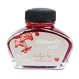 Pelikan 4001 Bottled Ink for Fountain Pens, Brilliant Red, 62.5ml, 1 Each (329169)
