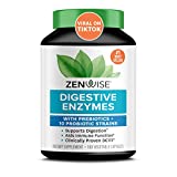 Zenwise Probiotic Digestive Multi Enzymes, Probiotics for Digestive Health, Bloating Relief for Women and Men, Enzymes for Digestion with Prebiotics and Probiotics for Gut Health - 180 Count