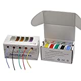 Striveday™ 30 AWG Flexible Silicone Wire Electric Wire 30 Gauge Coper Hook Up Wire 300V Cables Electronic Stranded Wire Cable Electrics DIY Box-1