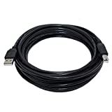 PPJ USB 2.0 Cable Cord for Brother HL-2170W MFC-6800 MFC-240C Printer, Brother DCP-7020 MFC-8440 HL-5370DW Printer, Brother MFC-J410W All-in-One Inkjet Printer, Brother MFC-420CN MFC-465CN HL-720 Pri