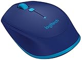 Logitech M535 Compact Bluetooth Wireless Optical Mouse for Mac, Windows, Chrome OS and Android Devices - Blue (Renewed)
