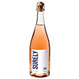 Surely Non Alcoholic Rose - World's First Sparkling Wine that Tastes Like the Real Thing, Low Sugar, Keto-Friendly, Low Calorie, 750ml