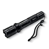 Guard Dog Diablo 2 Stun Gun – Tactical Stun Gun with LED Flashlight – Police Strength Stun Gun with Concealed Technology – Free Holster - Rechargeable Battery