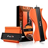 Contour Gauge 10&5 inch, Woodworking Tools Birthday Gifts for Men, Dad, Husband, Grandpa, Tools for Men Boyfriend, Adjustable Lock Carpenter tools for Craftsman, Flooring, Construction