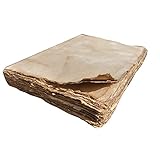 Handmade Journal Writing Notebook for Leather Bound journals to Write in Present for Women Men. journaling Sketching Painting Fountain Calligraphy 144 Deckle Pages (7x9')