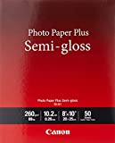 Canon SG-201 8X10 Photo Paper Plus Semi-Gloss 8' x 10' - 50 Sheets