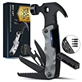 Multitool Camping Accessories Stocking Stuffers for Men Dad Gifts, 13 In 1 Survival Multi Tools Hammer Christmas Cool Gadgets for Him Boyfriend Husband Grandpa Women Birthday Valentines Fathers Day