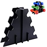 Dumbbell Rack 3 Tier (Rack Only) Small Free Weight Holder Tree Shape Storage Rack Dumbbell Hand Weight Rack 100 Pounds Max for Home Gym   