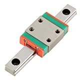LWL7B Miniature Linear Guide Rail 7mm Width Slide Block for 3D Printer CNC Machine(55MM)